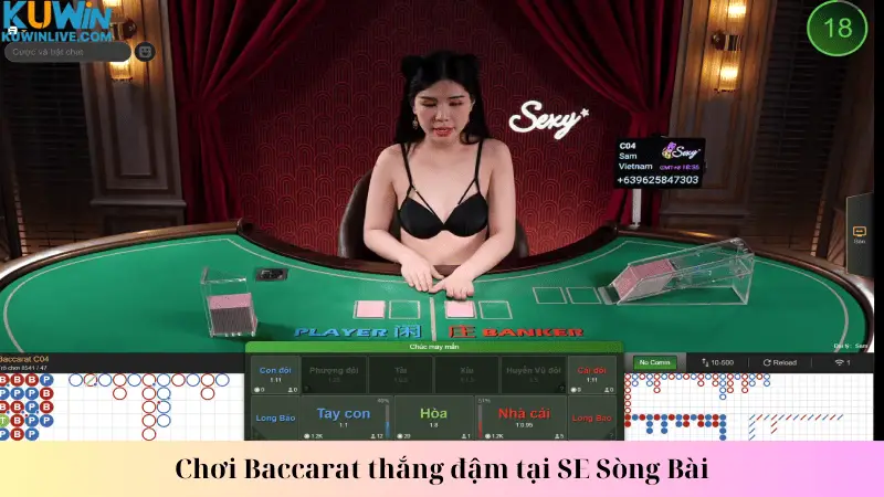 Chơi Baccarat thắng đậm tại SE Sòng Bài