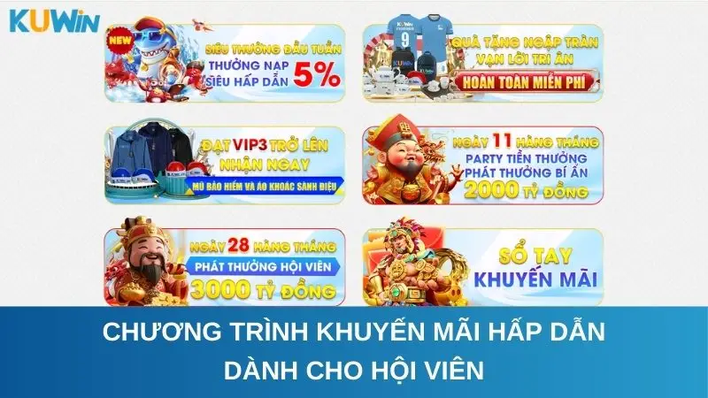 Chương trình khuyến mãi hấp dẫn dành cho hội viên