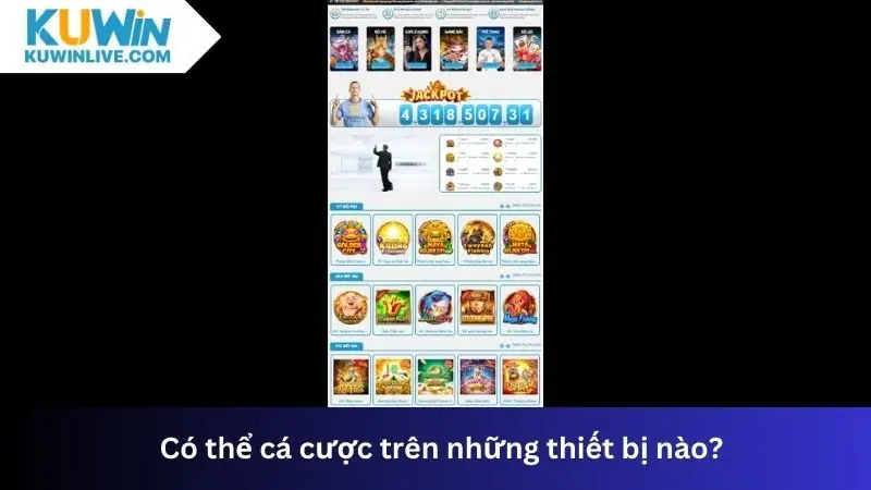 Những câu hỏi về thiết bị tham gia cá cược online