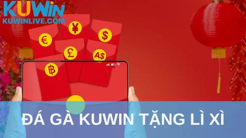 Đá gà Kuwin tặng lì xì