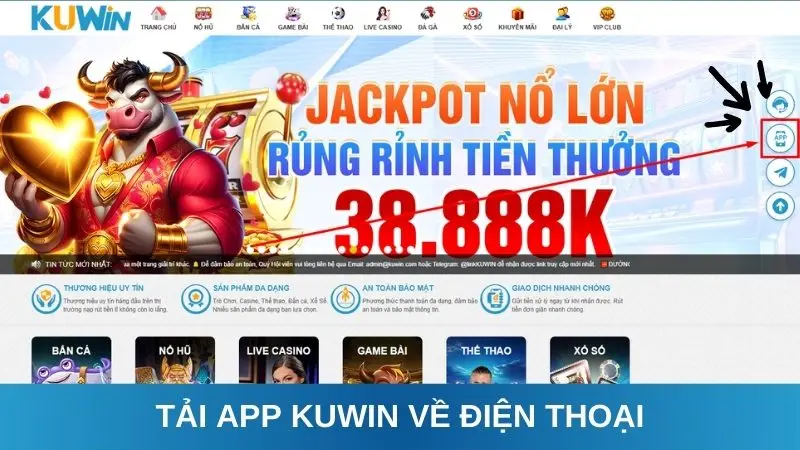 Tải app Kuwin về điện thoại